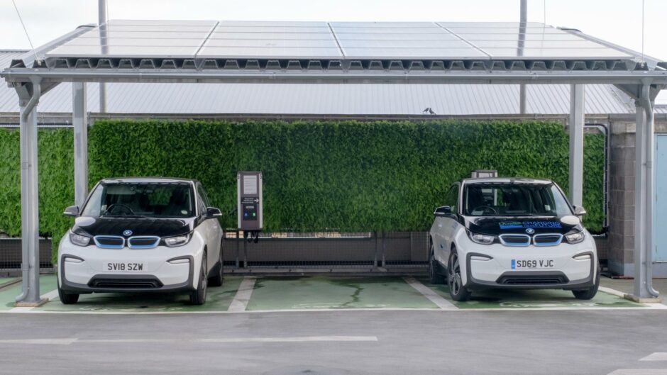 Dundee's charging infrastructure for EVs is world-class