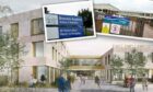 The £60 million merger of Braeview Academy and Craigie High School has been approved. Images: Holmes Miller and DC Thomson.