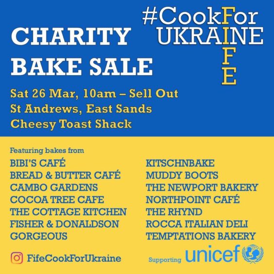 Fife cooks for Ukraine