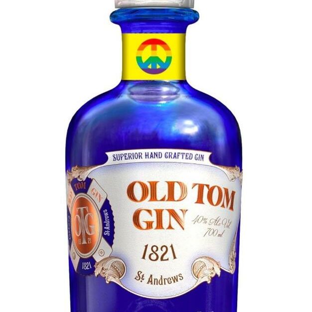 The special bottle created by Old Tom Gin to help support Ukraine.