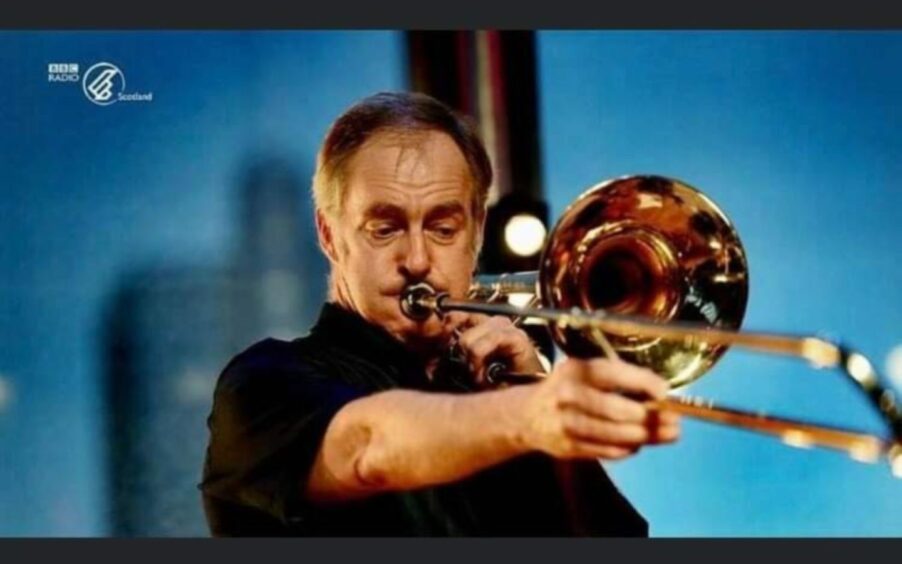 Fife trombonist Frank Rossiter