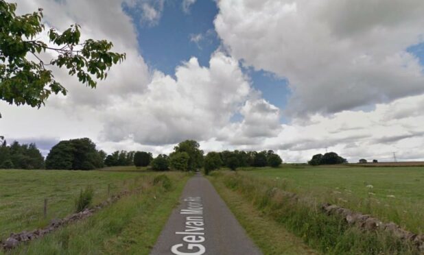 Gevan Moor Road, near Kinross