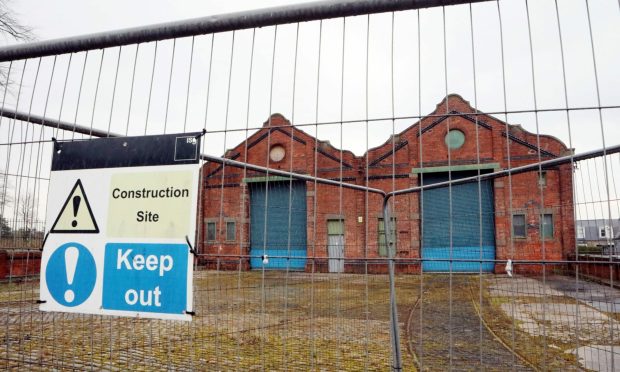 There are fears the former tram depot is becoming a dangerous eyesore.