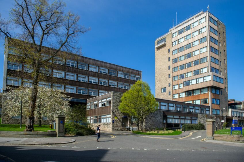 Dundee University. 