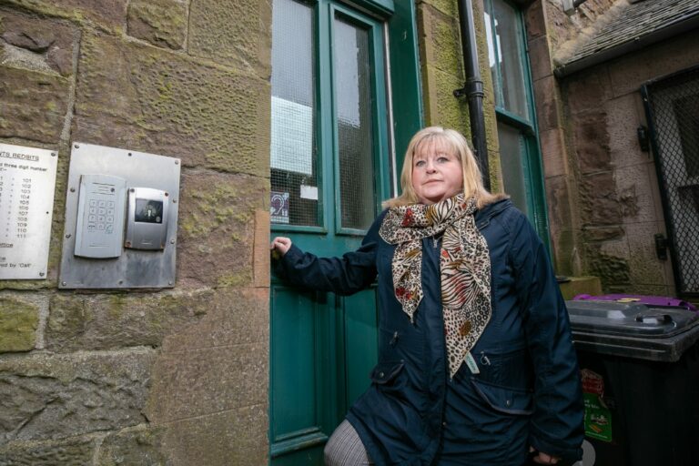 Queen's Close Fury over Montrose homeless unit left empty for 15 years