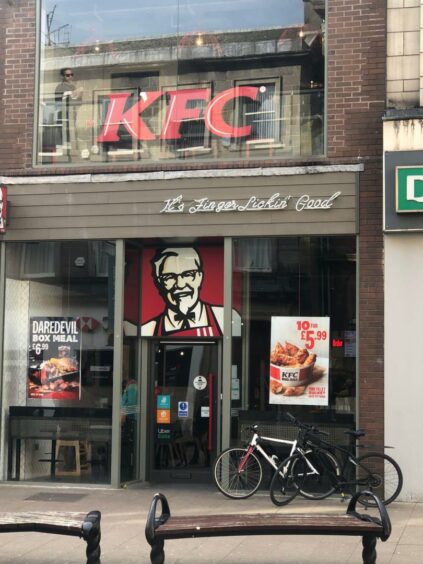 KFC on Murraygate, Dundee