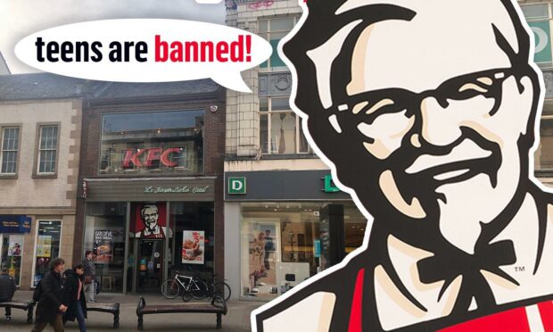 KFC says founder Colonel Sanders would not be impressed by the behaviour of some customers.