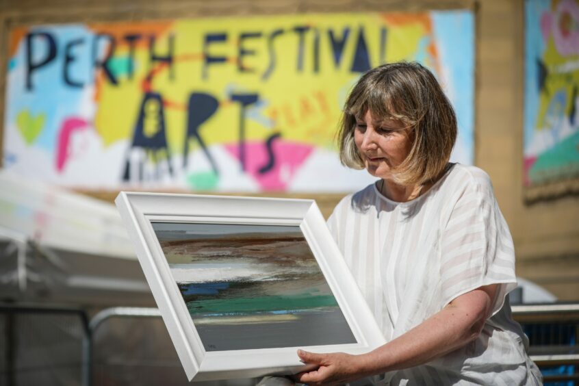 Local artist Kathleen Thomson will have her work on display during Perth Festival of Arts.