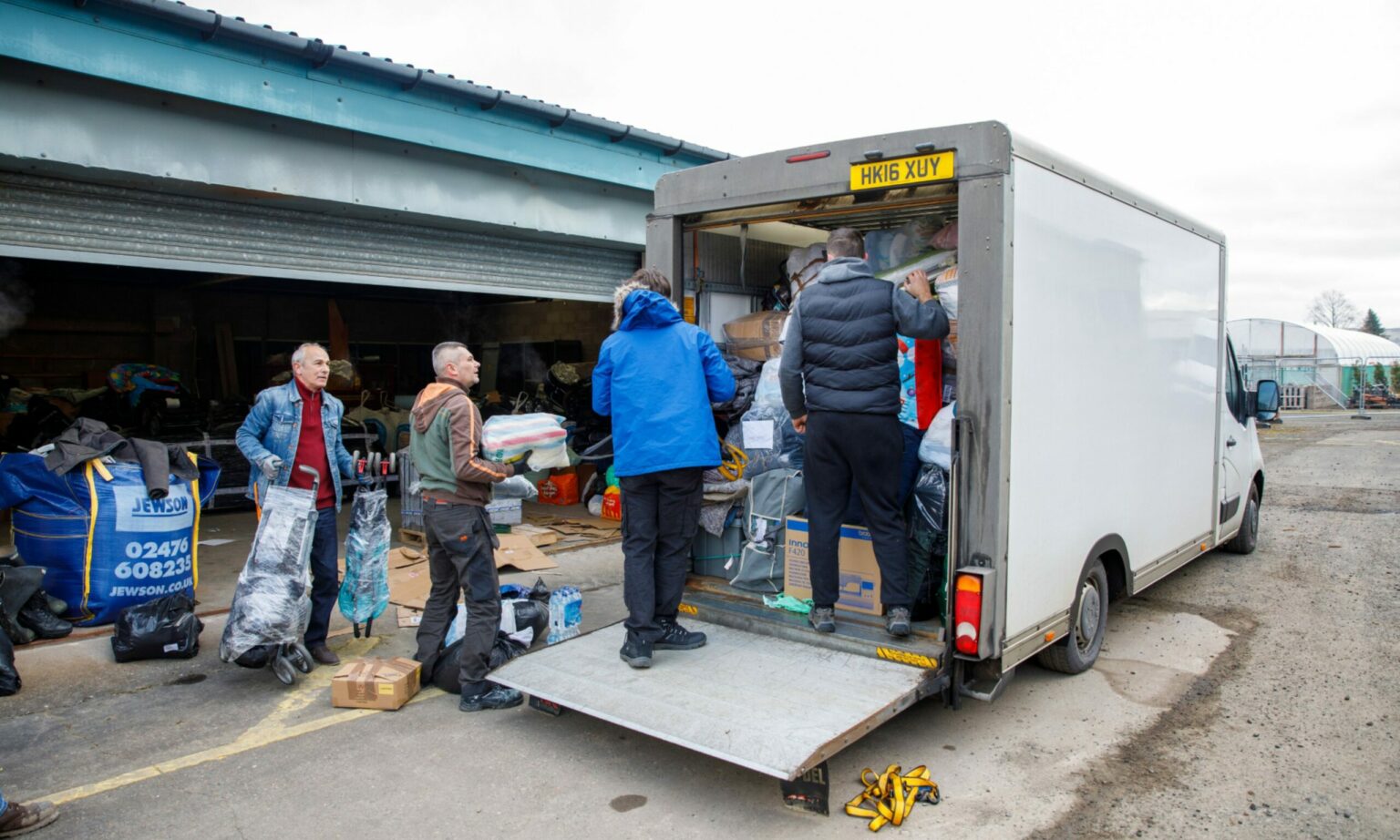 Ukraine Donation dropoff points across Tayside and Fife