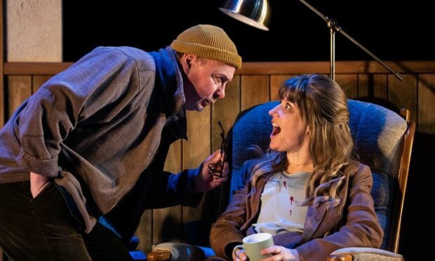 Barrie Hunter and Emily Winter in The Children at Dundee Rep.
