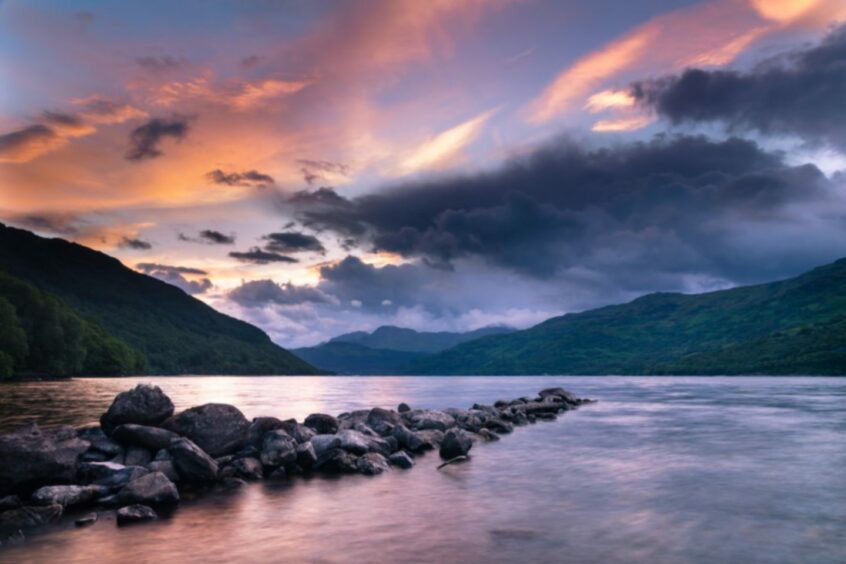 Loch Lomond in Scotland