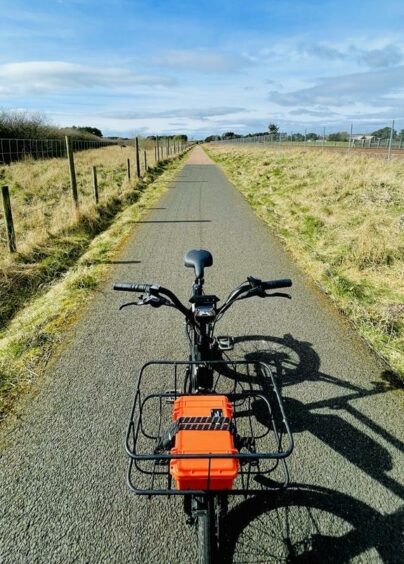 travelling by e-bike in Scotland