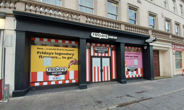 The Fridays and Go outlet on Reform Street.
