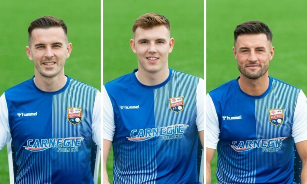 Graham Webster, Aidan Quinn and Liam Callaghan have signed new Montrose deals.