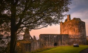 Ravenscraig Castle in Kirkcaldy