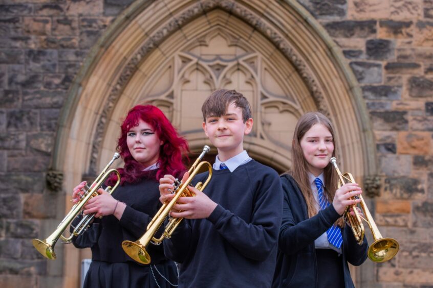 Perform in Perth pictures include trumpet soloists