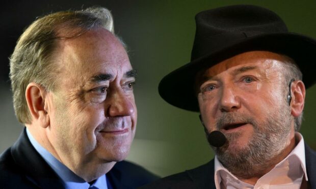 Alex Salmond and George Galloway.