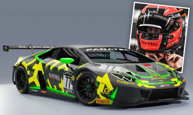 Sandy Mitchell will race the #77 Barwell Motorsport-prepared Lamborghini Huracan GT3 Evo in Europe. Supplied by McMedia.