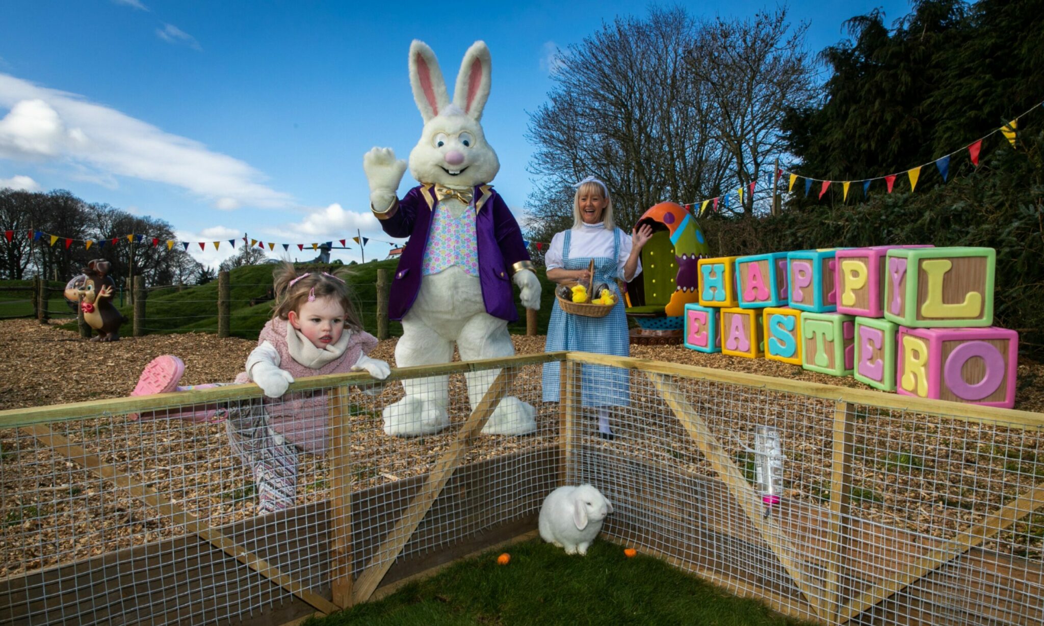 VIDEO See inside Scotland's first Easter grotto at Fife deer centre