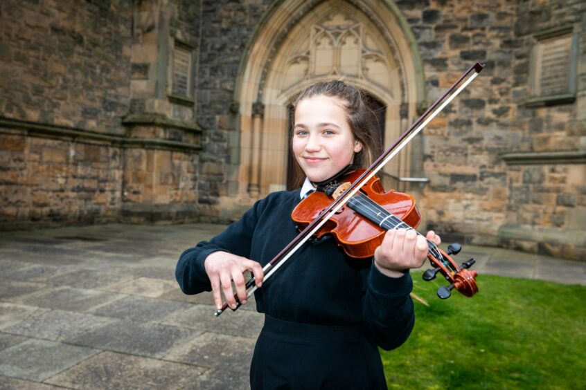 Perform in Perth pictures include Jessica Gardner from Kinross High School