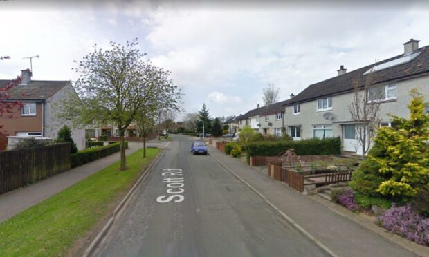 Scott Road in Glenrothes. Image: Google.