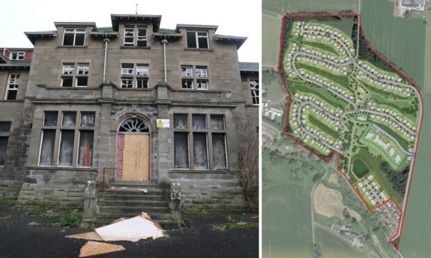 Angus councillors will consider the Strathmartine Hospital masterplan on Tuesday.