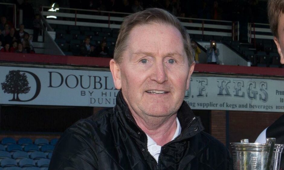 Dundee fan John Burke, former Supporter Liaison Officer.