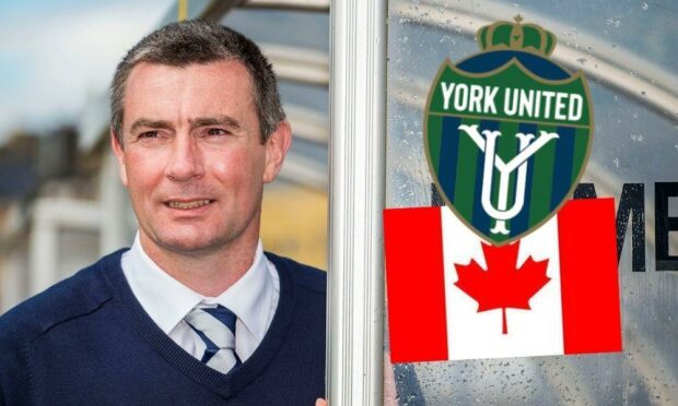 Former Dundee player and manager Barry Smith is now assistant coach at York United in Canada.