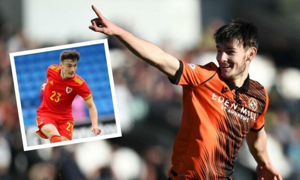 Dylan Levitt has been tipped for more Wales caps by  Dundee United boss Tam Courts