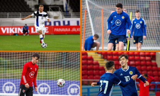 Dundee United's international representatives