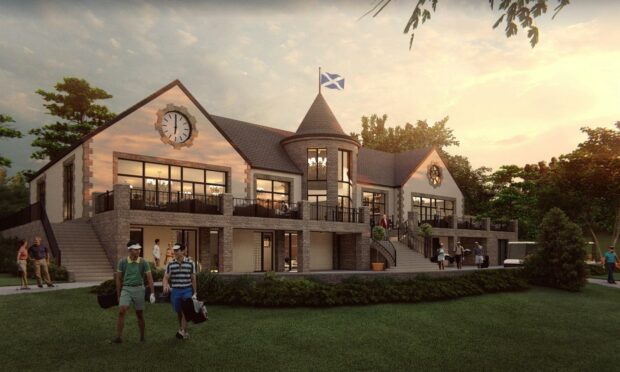 The planned clubhouse at The Angus. Supplied by  3D Reid Architects.