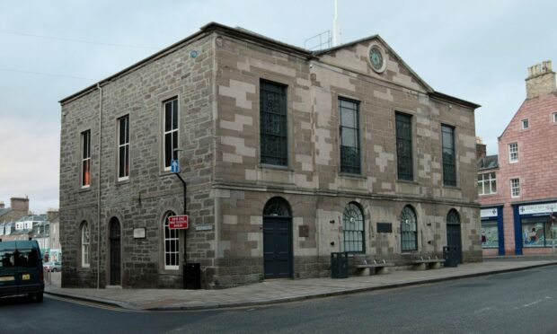 Forfar Community Council met in Town and County Hall. Pic: Kim Cessford/DCT Media.