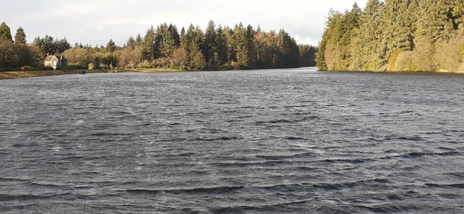 Crombie features a large woodland and a loch. Picture supplied by Bruce Tosh.
