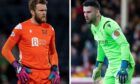 Zander Clark and Liam Kelly both hope to be the Scotland goalkeeper in years to come.