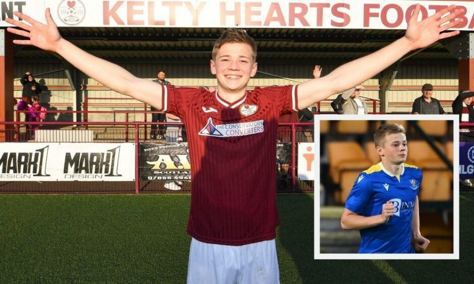 Max Kucheriavyi is ready to make an impact with St Johnstone after winning League Two with Kelty Hearts.