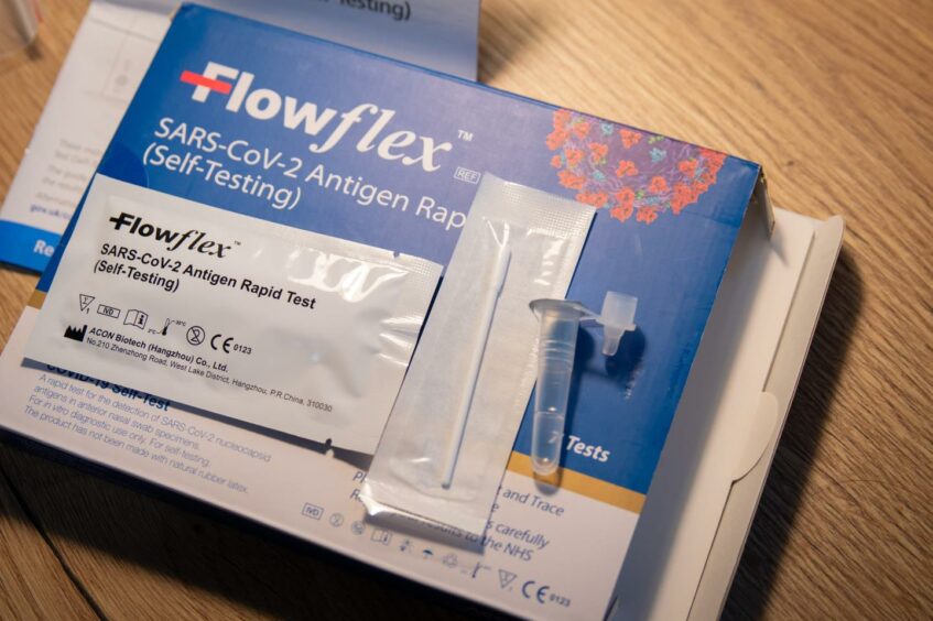 Flowflex tests.