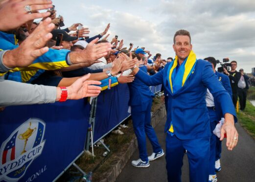 Henrik Stenson was a winner with Europe in Paris, and now skippers the team in Rome.