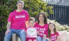 The whole family is taking part in Race for Life in Kirkcaldy