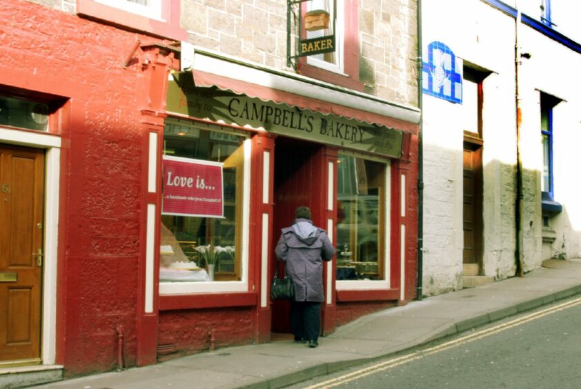 Campbell's Bakery in Crieff
