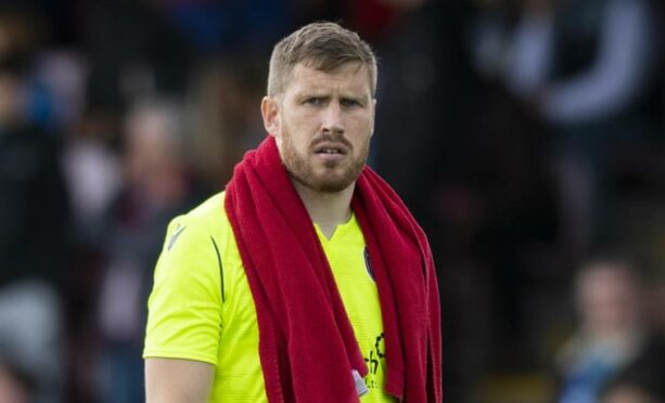 Arbroath goalkeeper Derek Gaston recently signed a new deal with the club.