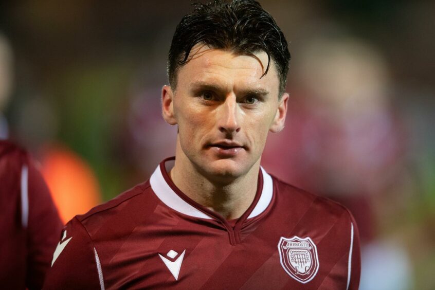 Arbroath ace Michael McKenna is expected to miss the Brechin clash.