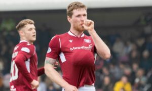Colin Hamilton dedicates goal to newborn son as shattered Arbroath ace admits he was ‘running on adrenaline’