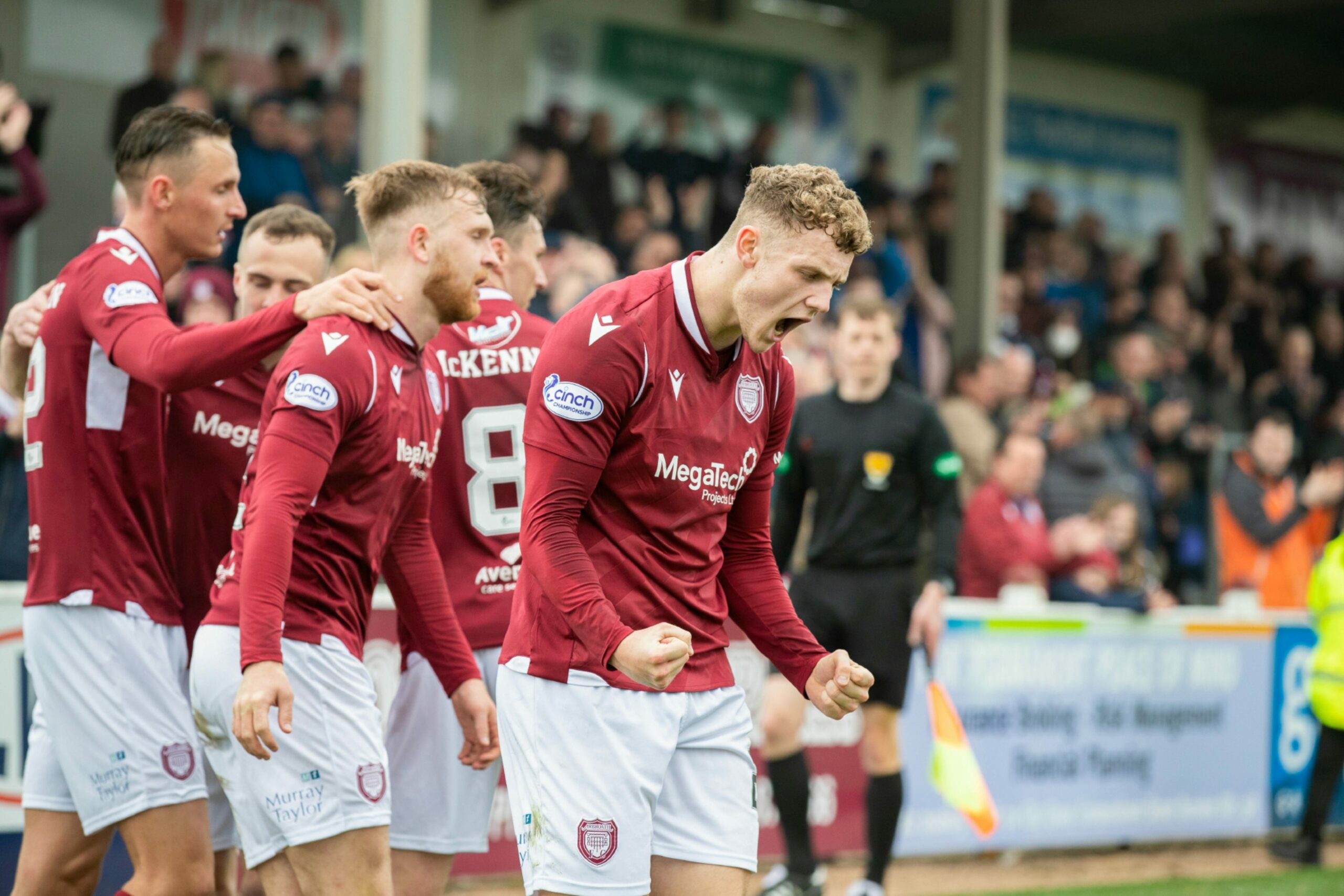 Arbroath have struggled to find a replacement for Jack Hamilton up front.