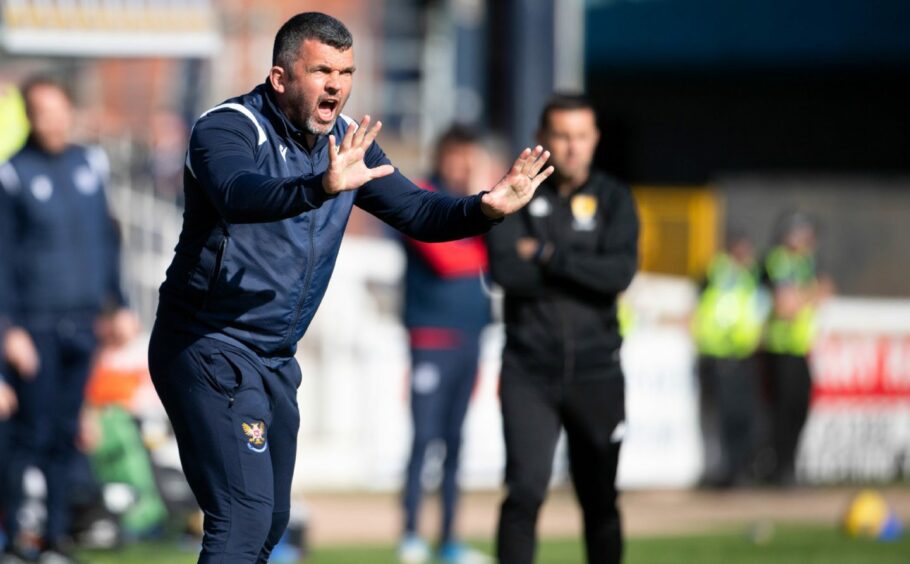 St Johnstone manager Callum Davidson.