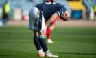 Dundee skipper Charlie Adam at full-time.