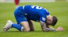 St Johnstone's Callum Hendry at full-time.