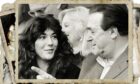 Ghislaine Maxwell and her father Robert Maxwell.
