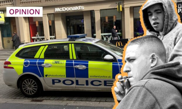 ALISTAIR HEATHER: Dundee McDonald’s mob makes me wonder – has Covid made the kids go radge?