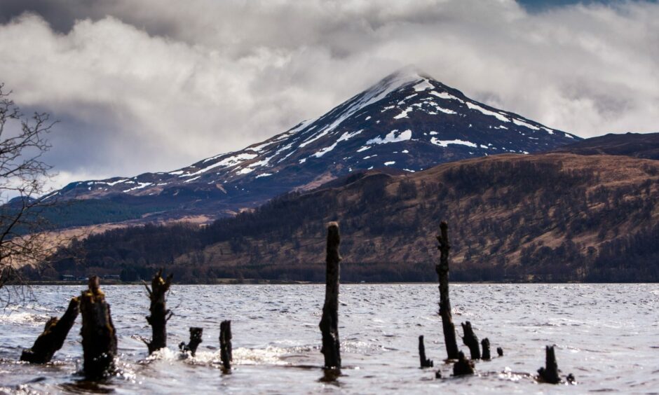 Schiehallion behind Loch Rannoch