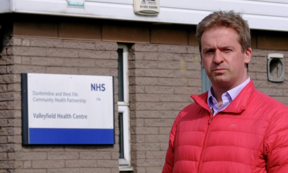 Councillor Graeme Downie has concerns about the Fife GP practice